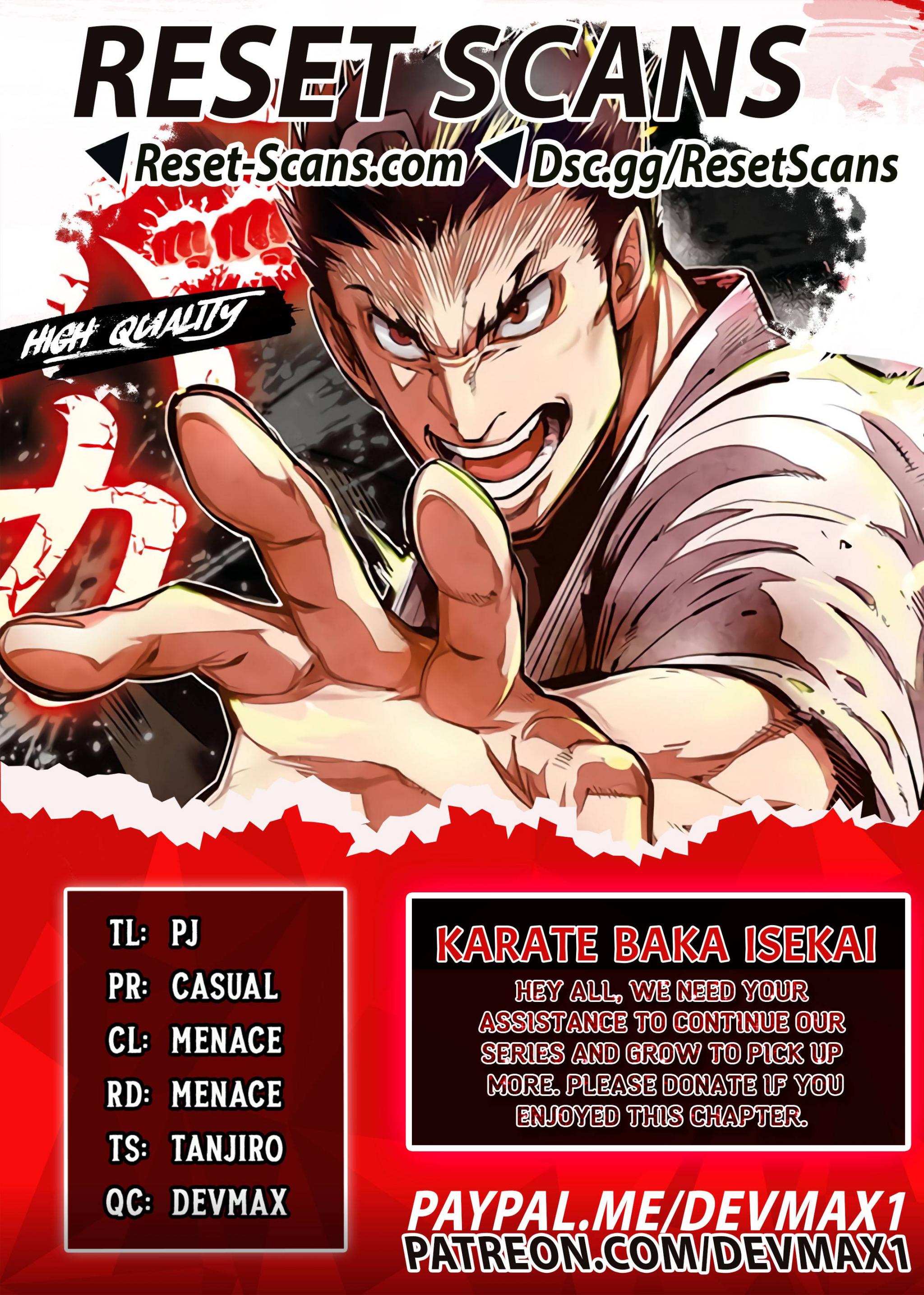 Karate Baka Isekai Chapter 20.1