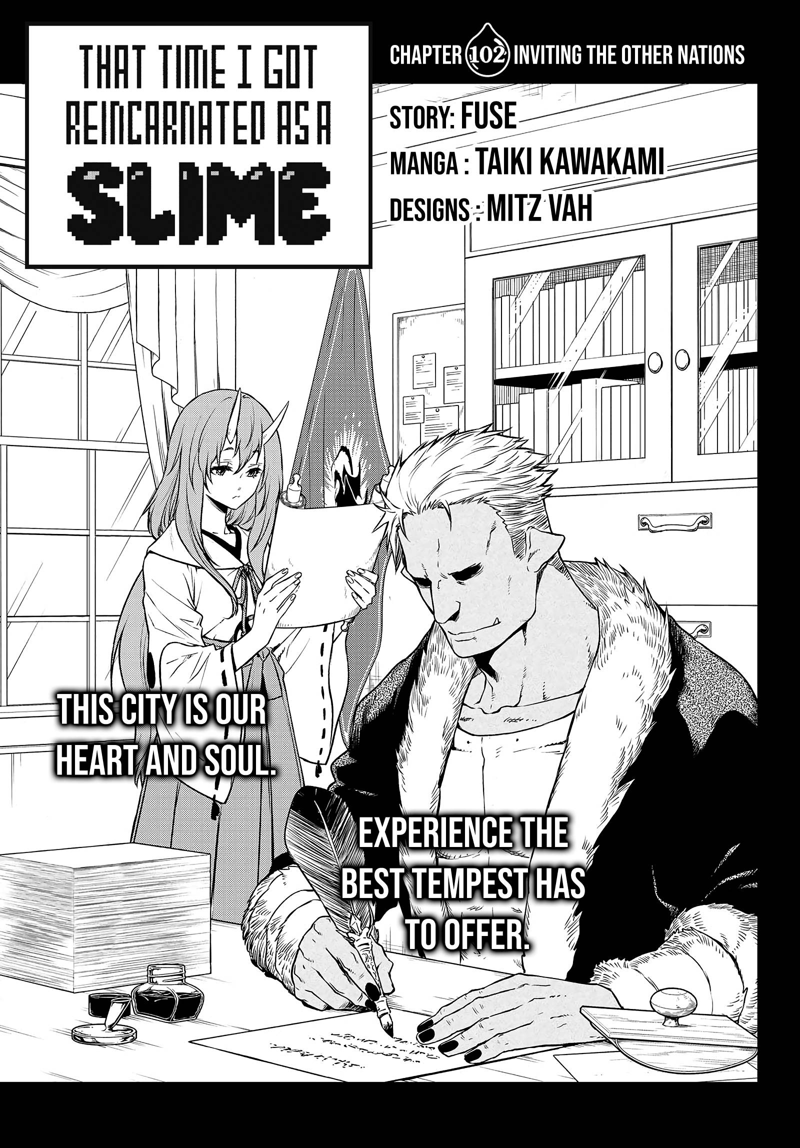 Tensei Shitara Slime Datta Ken Chapter 102