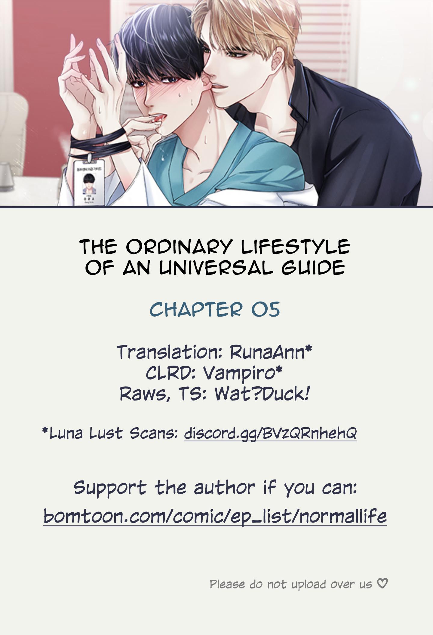 Ordinary Daily Life Of An Omegaverse Guide Chapter 5