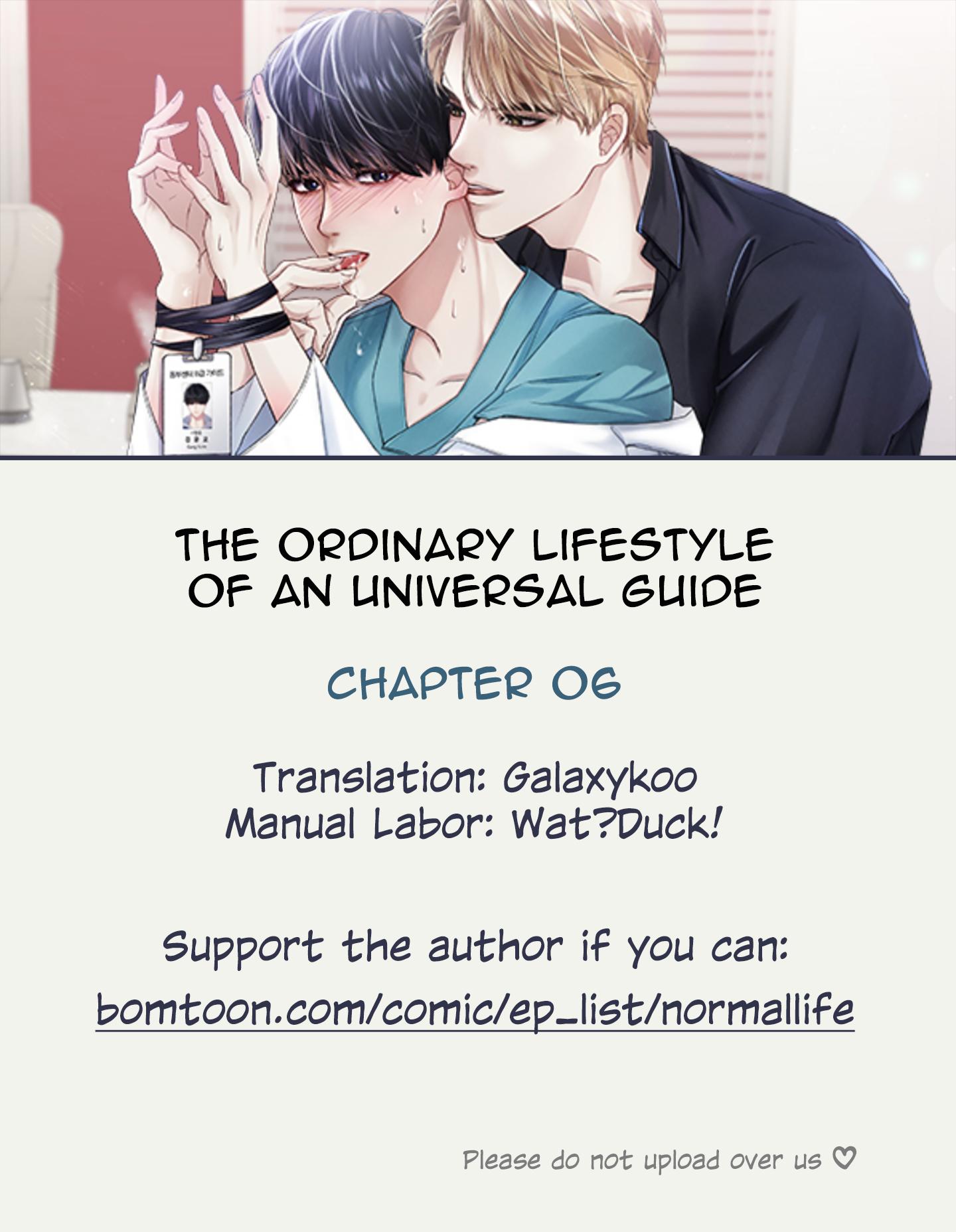 Ordinary Daily Life Of An Omegaverse Guide Chapter 6