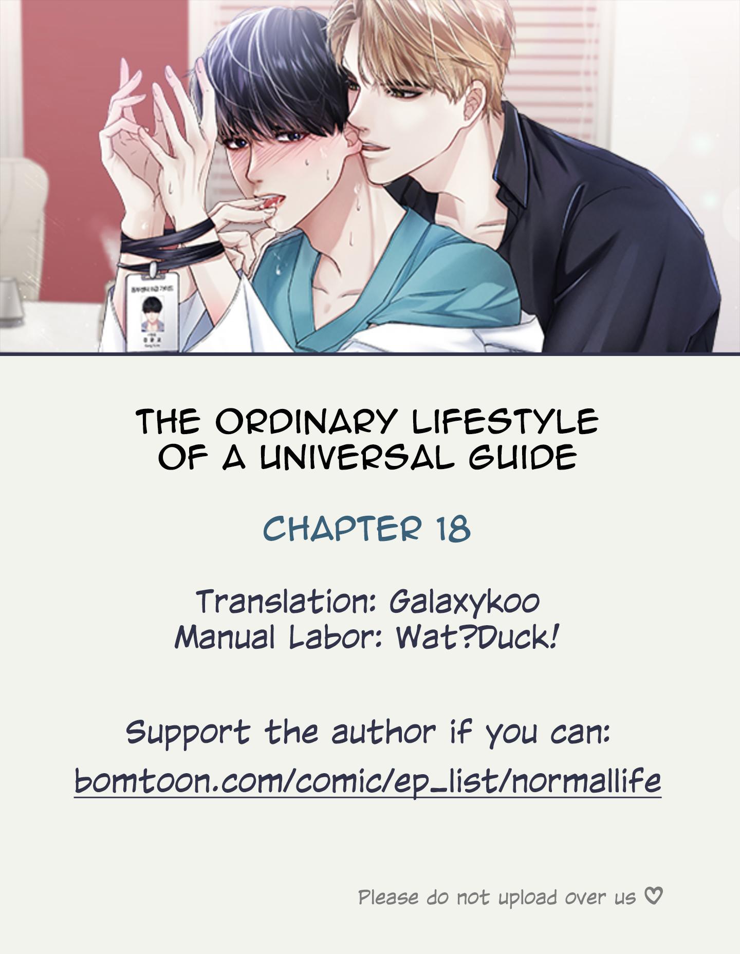 Ordinary Daily Life Of An Omegaverse Guide Chapter 18