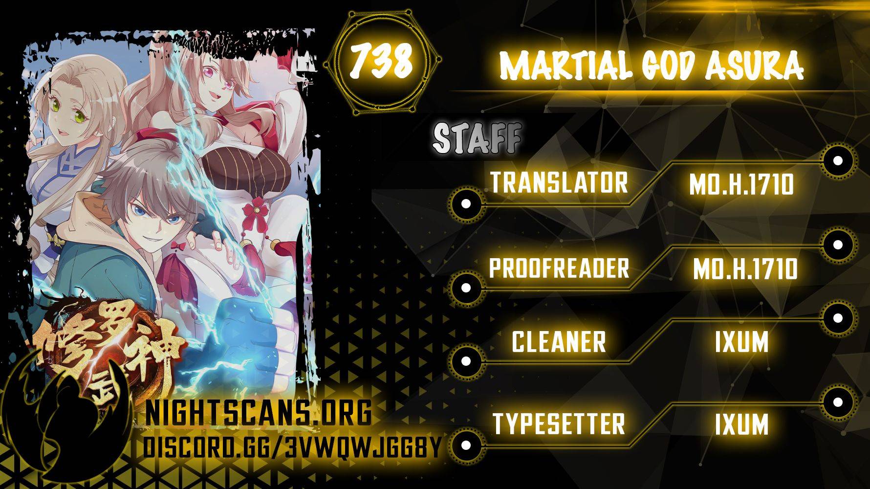 Martial God Asura Chapter 738